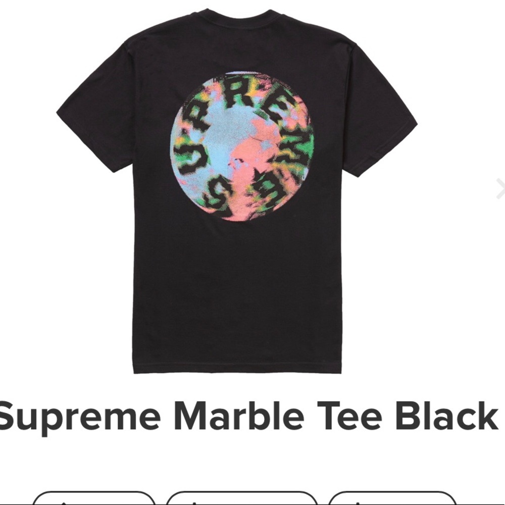 Supreme Marble Tee